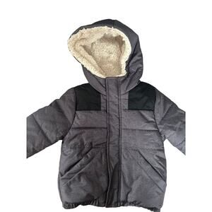 Carters Grey Hooded Jacket size 3